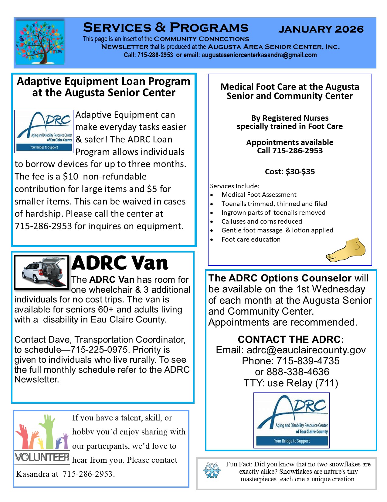 Services & Programs Dec 2025 page 1